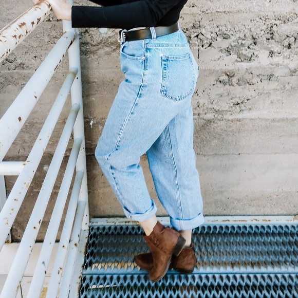 Calvin Klein Jeans Denim - Vintage Calvin Klein High Waisted Mom Dad Jeans 33
